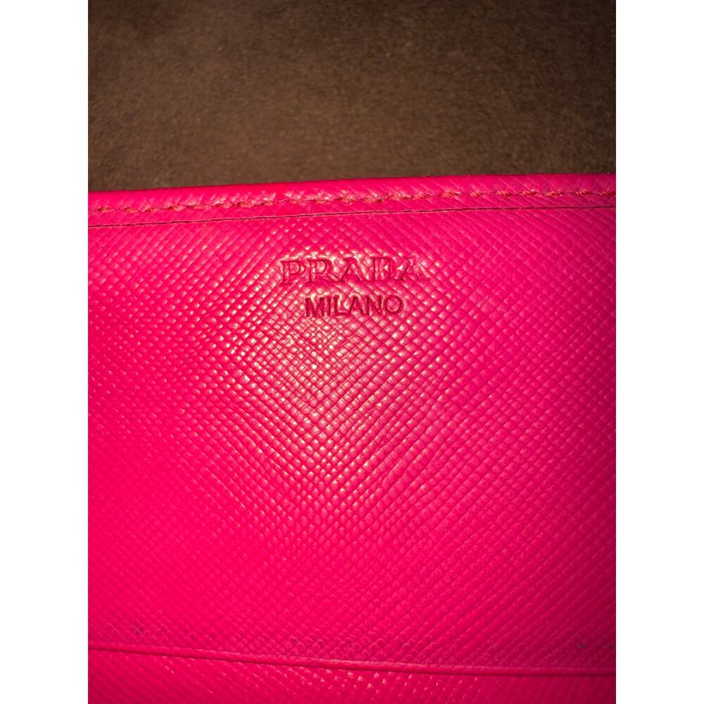 Prada Saffiano Lux Continental Flap Wallet - Picture 8 of 11